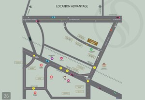 3 BHK Apartment – Map Location View at Sumadhura Sarang, Doddabanahalli - for Sale