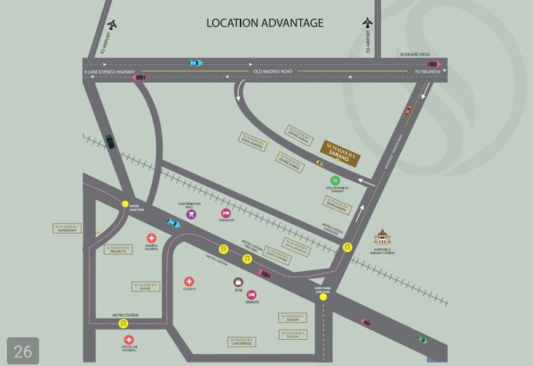 Map Location, sumadhura-sarang 3 Bedroom 1920 Sq.Ft. Apartment In Doddabanahalli Bangalore 10667476