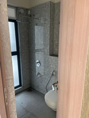 Bathroom in 3 BHK Apartment at Raymond The Address, Pokhran Road No Two – for Rent