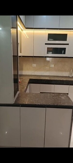 Kitchen in 3 BHK Apartment at Vasu Fortune Residency Phase II, Raj Nagar Extension – for Rent