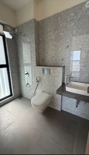 Bathroom in 3 BHK Apartment at Raymond The Address, Pokhran Road No Two – for Rent