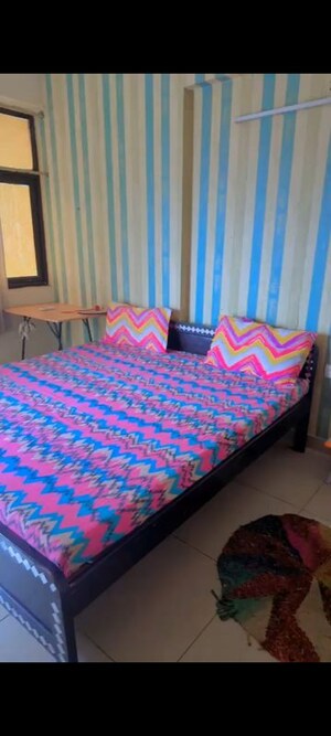 Bedroom in 2.5 BHK Apartment at Charms Castle, Raj Nagar Extension – for Rent