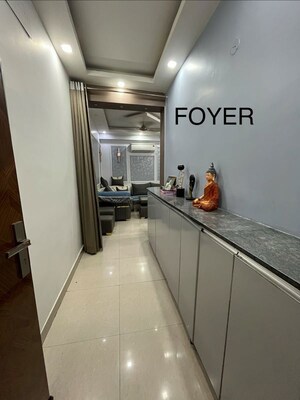 Kitchen in 3 BHK Apartment at Uninav Heights Phase I, Raj Nagar Extension – for Sale