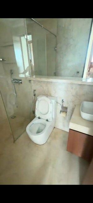Bathroom in 2 BHK Apartment at Indiabulls Blu, Worli – for Rent