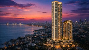 4 BHK Apartment – Exterior View View at Godrej Trilogy, Worli - for Sale