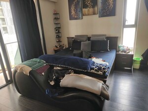 Living Room in 3 BHK Apartment at Lodha New Cuffe Parade, Wadala – for Rent