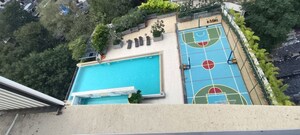 Swimming Pool in 3 BHK Apartment at Andheri Sahakar CHS, Andheri West – for Rent