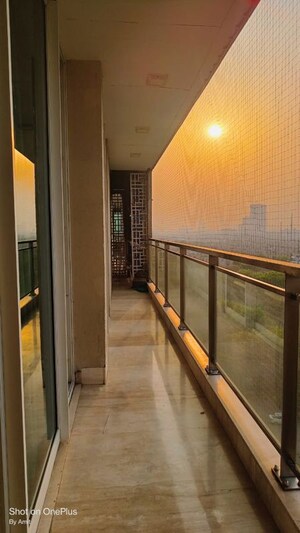 Building Lobby in 4 BHK Apartment at Ambience Tivertone, Sector 50 – for Rent