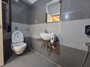 Bathroom in 3 BHK Apartment at Goregaon West – for Rent