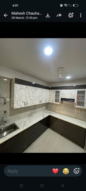 Kitchen in 3 BHK Apartment at Eureka Diya Green City, Raj Nagar Extension – for Sale