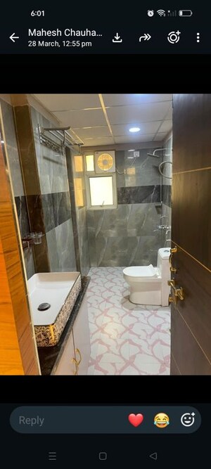 Bathroom in 3 BHK Apartment at Eureka Diya Green City, Raj Nagar Extension – for Sale