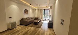 Living Room in 3 BHK Builder Floor at Greater Kailash I – for Rent
