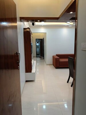 Building Lobby in 4 BHK Apartment at Mantri Park, Goregaon East – for Sale