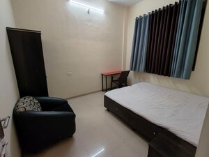 Bedroom in 2 BHK Apartment at Om Shiv Srushti, Pashan – for Rent