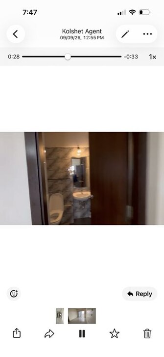 1 BHK Apartment For Rent in The Wadhwa Solitaire in Kolshet Road, Thane