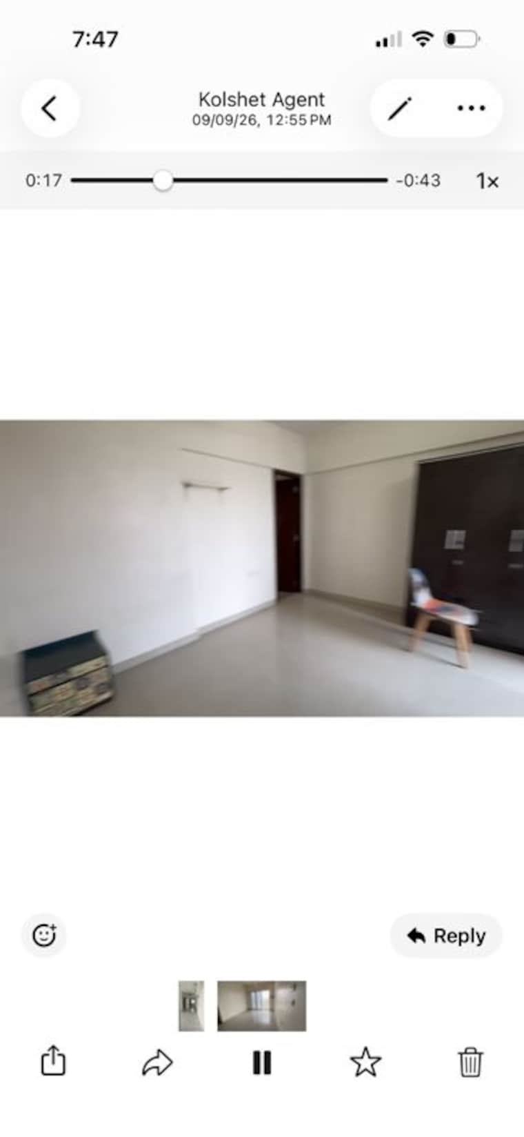 Room, the-wadhwa-solitaire 1 Bedroom 455 Sq.Ft. Apartment In Kolshet Road Thane 10667683