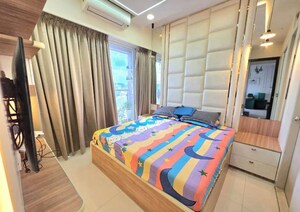 Bedroom in 1 BHK Apartment at Ashar Edge, Pokhran Road No Two – for Rent
