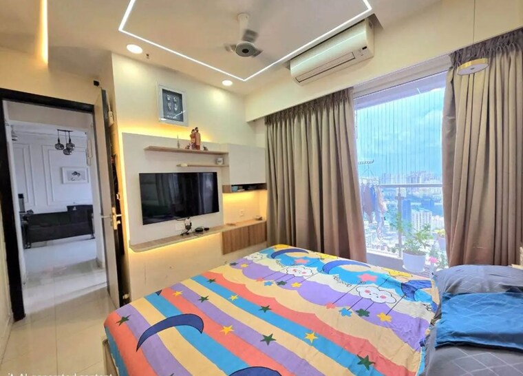 Bedroom, ashar-edge 1 Bedroom 600 Sq.Ft. Apartment In Pokhran Road No Two Thane 10667713