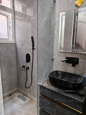 Bathroom in 2 BHK Builder Floor at Sharma Homes 1, Sector 37 – for Rent