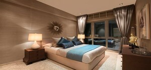 Bedroom in 3 BHK Apartment at Sheth Auris Serenity Tower 3, Malad West – for Sale