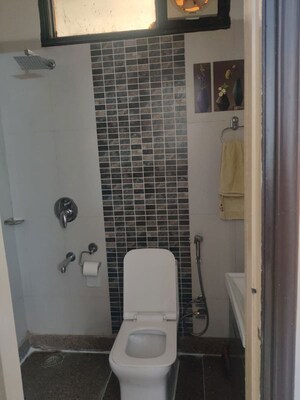 Bathroom in 3 BHK Builder Floor at Chittaranjan Park – for Sale