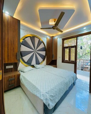 Bedroom in 1 BHK Builder Floor at Dwarka Mor – for Sale