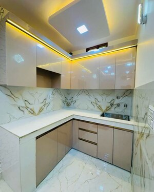 Kitchen in 1 BHK Builder Floor at Dwarka Mor – for Sale