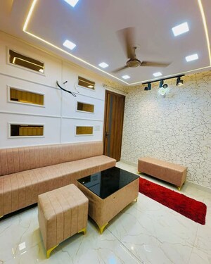 Living Room in 1 BHK Builder Floor at Dwarka Mor – for Sale
