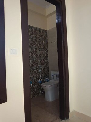Bathroom in 2 BHK Builder Floor at Maan Sona Apartments, Shahberi – for Rent