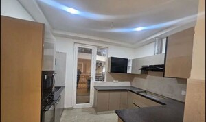 Kitchen in 4 BHK Apartment at Maya Green Lotus Utsav, International Airport Road – for Sale
