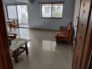 Living Room in 2 BHK Apartment at Agraraj Lumina Towers, Baner – for Rent