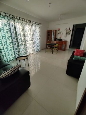 Living Room in 2 BHK Apartment at Agraraj Lumina Towers, Baner – for Rent