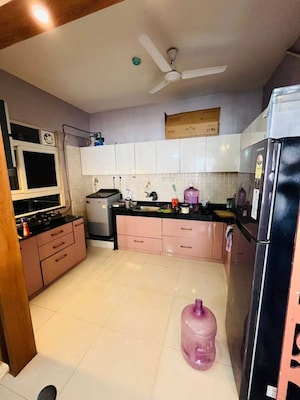 Kitchen in 2 BHK Apartment at Nyati Elysia, Kharadi – for Rent