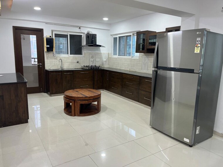 Kitchen, jayabheri-orange-county 4 Bedroom 4055 Sq.Ft. Apartment In Gachibowli Hyderabad 10667844