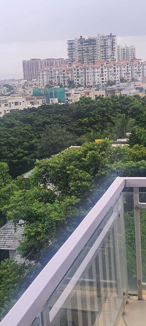 Balcony in 4 BHK Apartment at Bharani Colony – for Rent