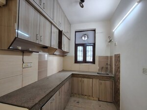Kitchen in 3 BHK Builder Floor at Green Fields Colony – for Rent