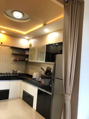 Kitchen in 3 BHK Apartment at Nyati Equatorial, Bavdhan – for Rent
