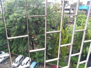 Balcony in 1 BHK Apartment at Mohan Nagar CHS, Kandivali West – for Sale