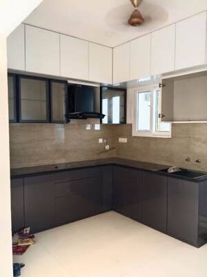 Kitchen in 3 BHK Apartment at Rajapushpa Provincia, Narsingi – for Rent