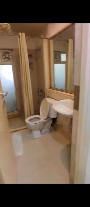 Bathroom in 2 BHK Apartment at Swastik Regalia, Waghbil – for Rent