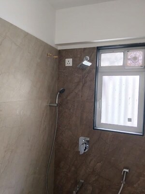 Bathroom in 3 BHK Apartment at Varuna Vasundhara Apartment, Santacruz West – for Rent