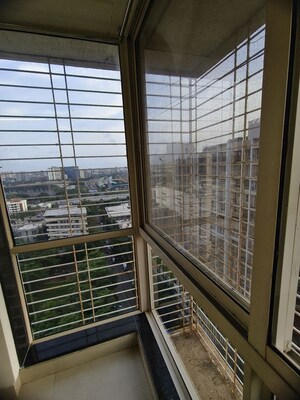 Balcony in 1.5 BHK Apartment at Aspen Park, Goregaon East – for Rent