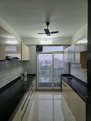 Kitchen in 2 BHK Apartment at NMS One 27, Sector 27 Kharghar – for Rent