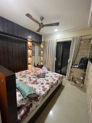 Bedroom in 1 BHK Apartment at Raunak Heights, Ghodbunder Road – for Sale