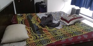 Bedroom in 3 BHK Apartment at Harmony Sky Suites, Ghodbunder Road – for Rent