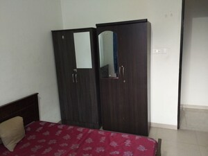 Bedroom in 3 BHK Apartment at Harmony Sky Suites, Ghodbunder Road – for Rent