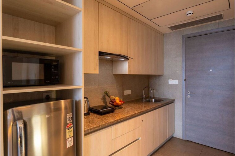 Kitchen, sector 22 1 Bedroom 800 Sq.Ft. Builder Floor In Sector 22 Gurgaon 10668017