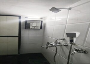 Bathroom in 1 BHK Builder Floor at Sector 12 – for Rent