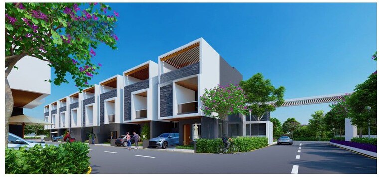 Exterior View, besa 4 Bedroom 1759 Sq.Ft. Independent House In Besa Nagpur 10668025