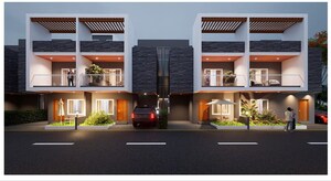 4 BHK Independent House – Exterior View View at Besa - for Sale